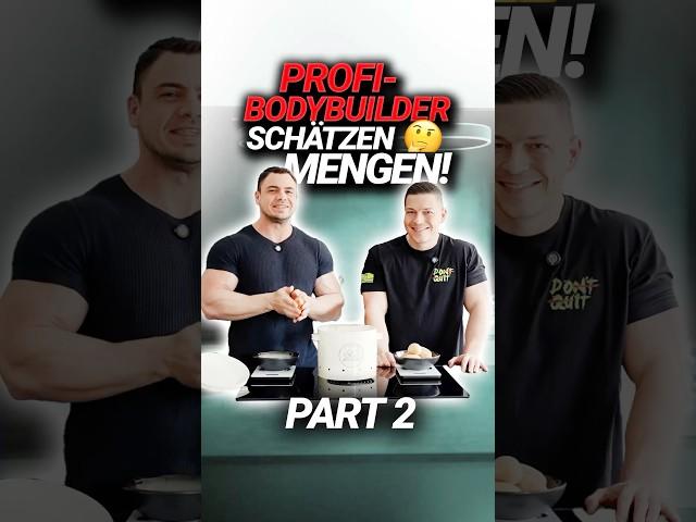 Lebensmittelmengen schätzen mit Profi Bodybuildern!! Kartoffel Edition #bodybuilding #cleaneating