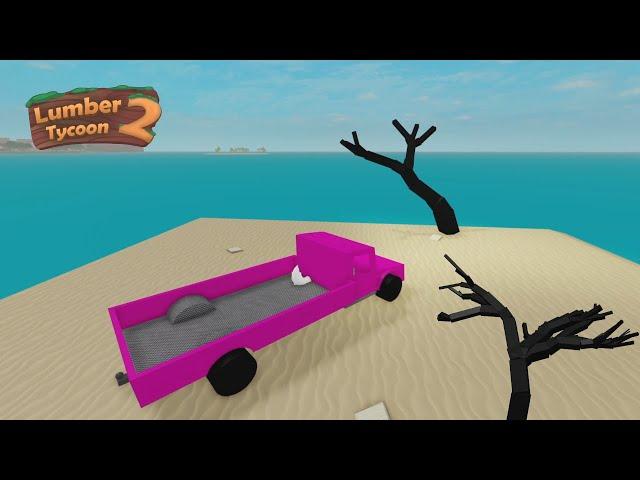 Roblox - Lumber Tycoon 2 - I found a Huge Spook Tree on Main Sand Island!