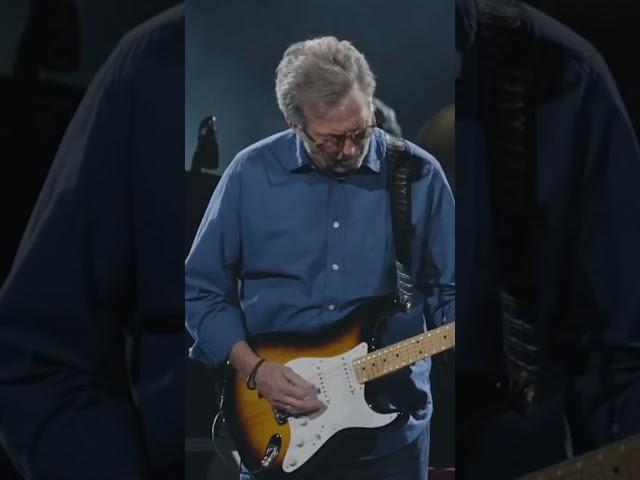 Clapton’s solo from a 2015 performance of "Pretending" live from @royalalberthall.