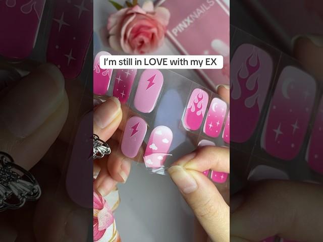 In love with my EX  #nailart #nails #naildesigns #manicure #nailtech #nailtutorial #nailpolish