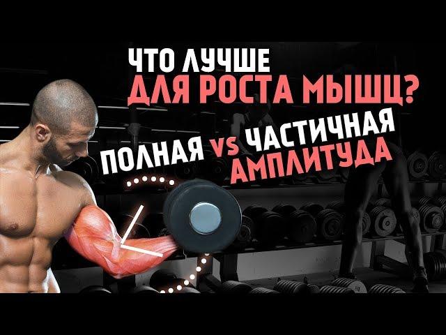 Частичная или Полная амплитуда для роста Мышц