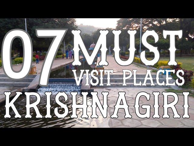 Top Seven Places To Visit In Krishnagiri - Tamil Nadu