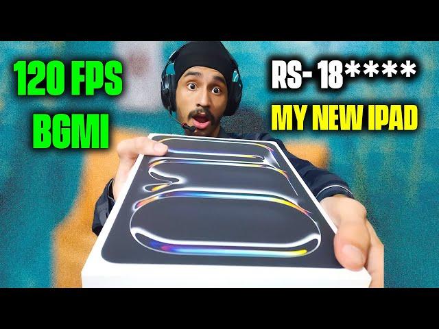 iPad Pro M4 UNBOXING | 120 FPS BGMI/PUBG REVIEW | Best GAMING DEVICE 2024  | MY NEW IPAD