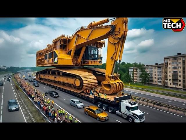 Extreme Dangerous Transport Skill Operations Oversize Truck, Biggest Heavy Equipment Machines#20