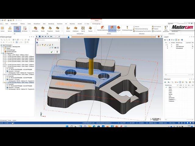 Einstieg ins CAM-System | Webinar |  Mastercam CAD/CAM-Software