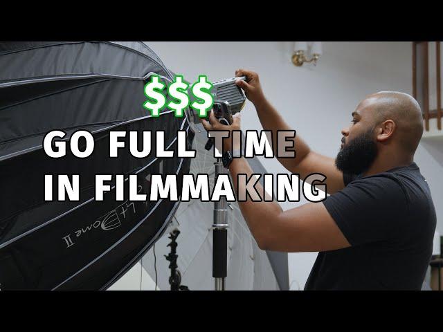 How I Went Full Time in Filmmaking and Video Production