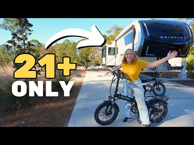 Touring Hilton Head RV Resort on Our Lectric eBikes