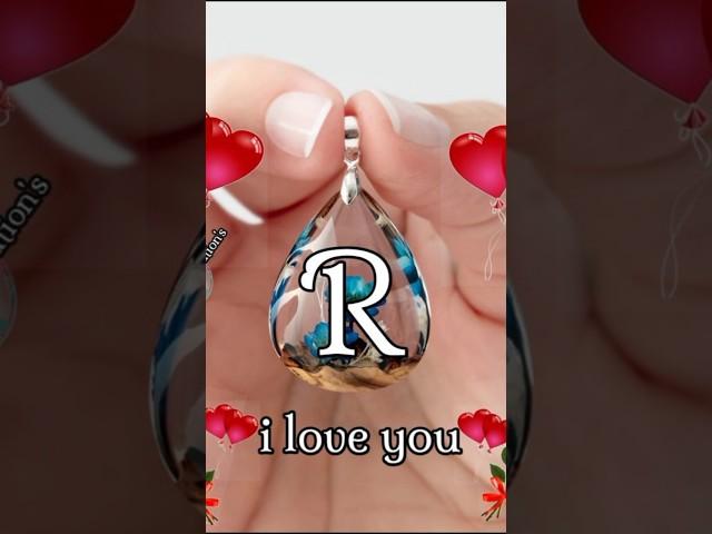 R name latter name letter Lover's ️ #love #heart_touching #shorts #viral