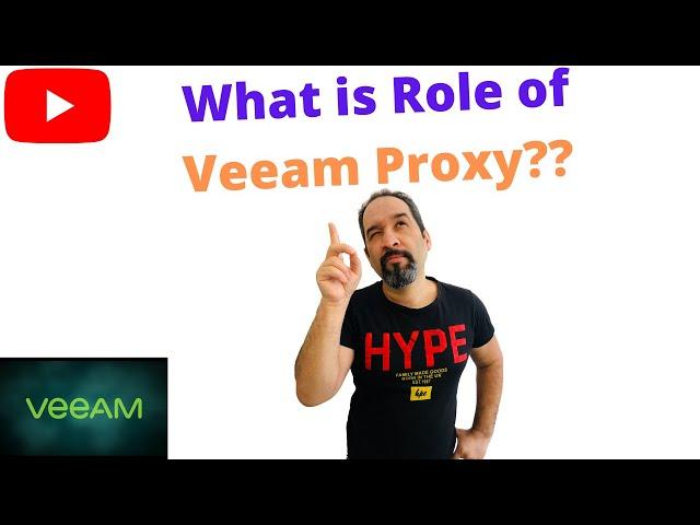 Veeam Tutorial: Veeam Proxy Server in Veeam v10