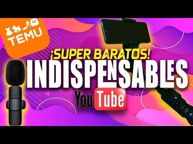 HERRAMIENTAS para GRABAR VIDEOS de YOUTUBE