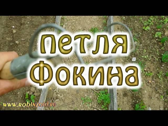 Петля Фокина и быстрая прополка грядок.