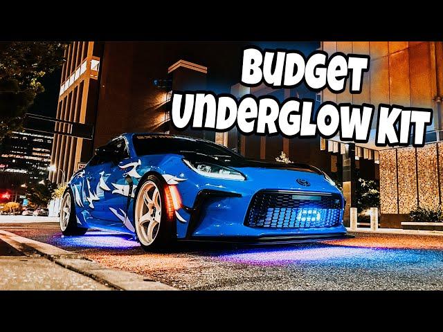 Installing The Best Budget Underglow Kit On My Toyota GR86!