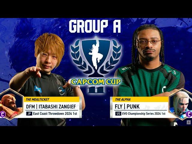 Capcom Cup 11 - Group Stage - Day 1 PUNK (cammy) vs. ITAZAN (zangief)