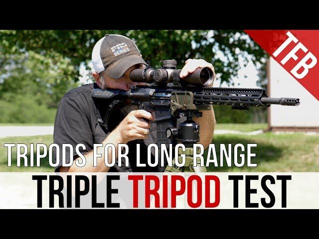 Triple Tripod Test - 3 Of The Best For Long Range Shooting