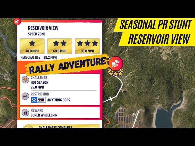 Forza Horizon 5 - "Reservoir View" - S2 Class - ANYTHING GOES