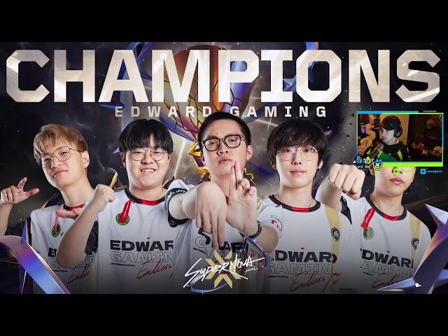 CHAMPIONS 2024 GRAND FINALS BO5!  EDG VS TH #ChampsCostream