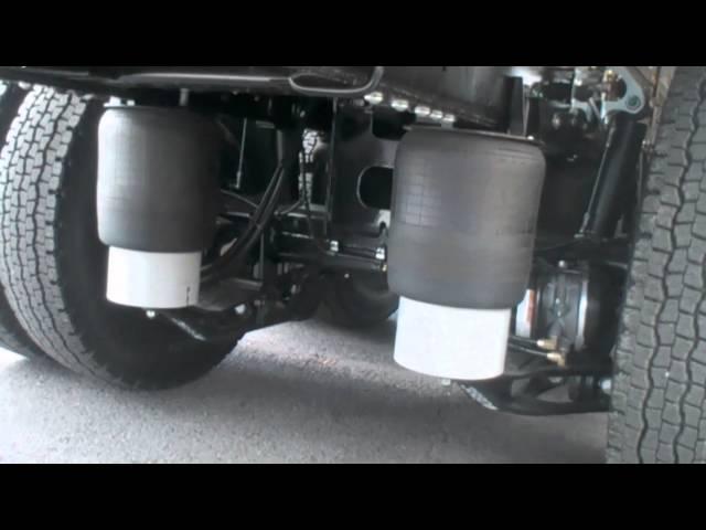 いすゞ 大型トラックのエアサスペンション車高調整機能 Isuzu Trucks Air Suspension Working Process | Height Adjustment | GIGA