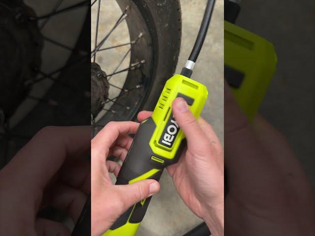 NEW Ryobi USB Inflator Kit!  