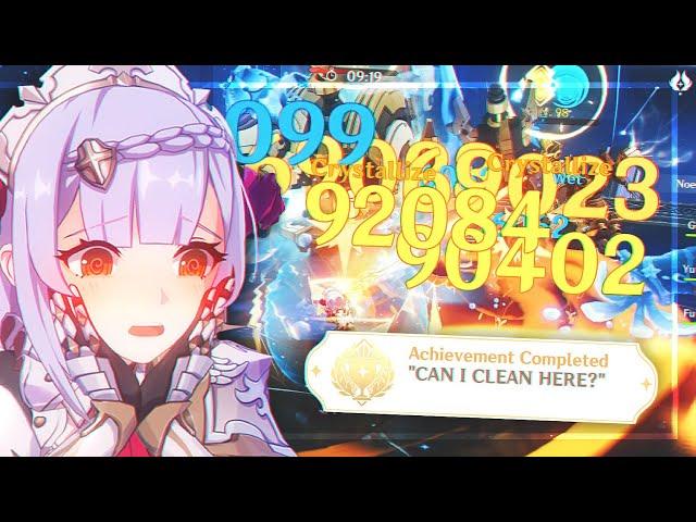 NEW NOELLE META!! Noelle & Furina BROKEN DUO! | Noelle Wet Rock ft. C1 Furina