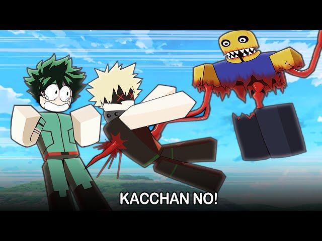 Bakugo Tried To Save Him...【Roblox Residence Massacre x MHA】