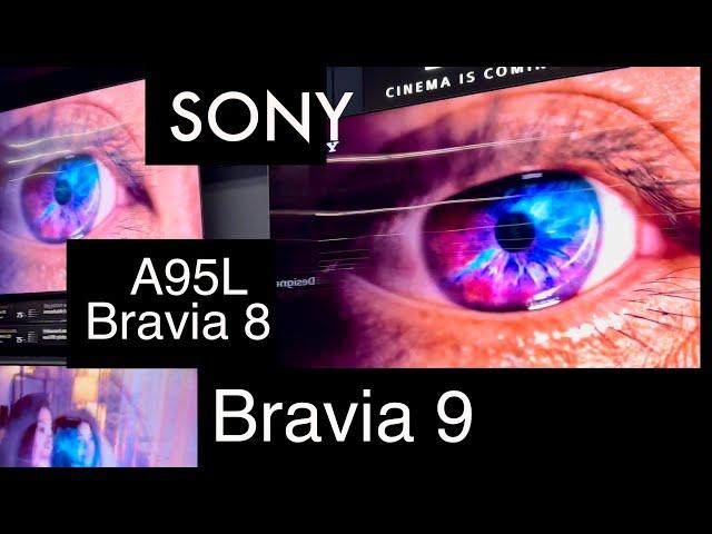 SONY Bravia9 , Hisense U9N, UX will Anihilate OLED A95L/LG G4! I Mistook A95L as  A80L next to it 