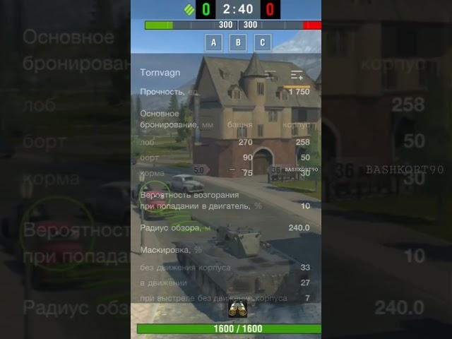 Bofors Tornvagn Wot Blitz #sorts #wotblitz