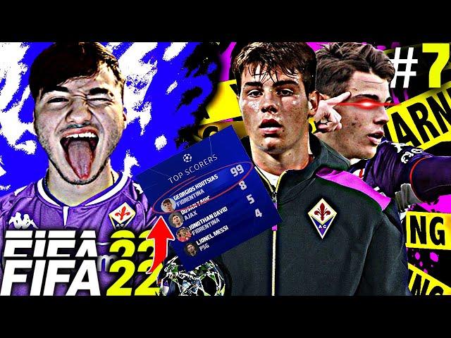 MR. CHAMPIONS LEAGUE! - FIFA 22 FIORENTINA CAREER MODE Season 2 EP 7