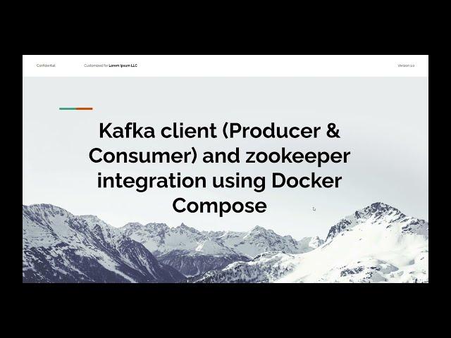 Kafka Tutorial using Docker Compose and its Networking  | Learn Kafka with Easy Docker Setup