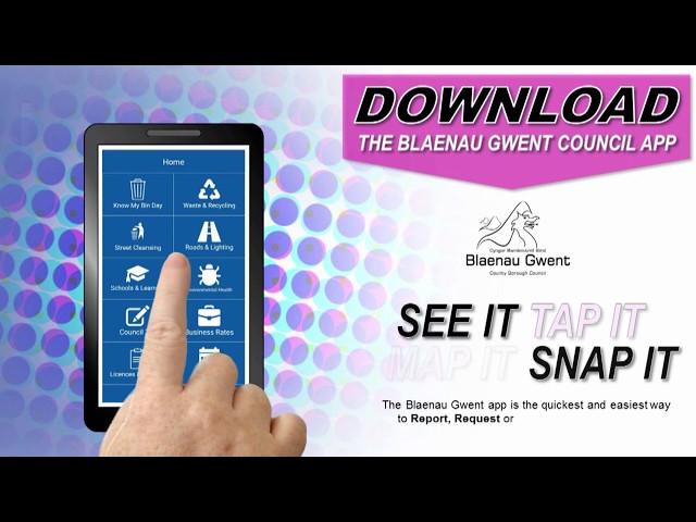 Blaenau Gwent Council My Services App English