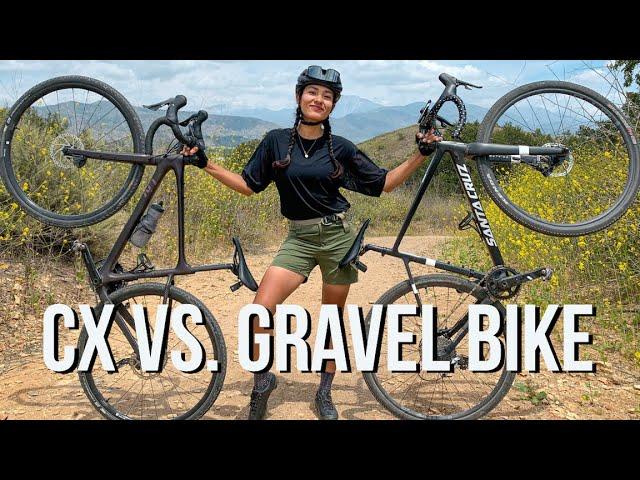 GRAVEL BIKE VS. CYCLOCROSS BIKE