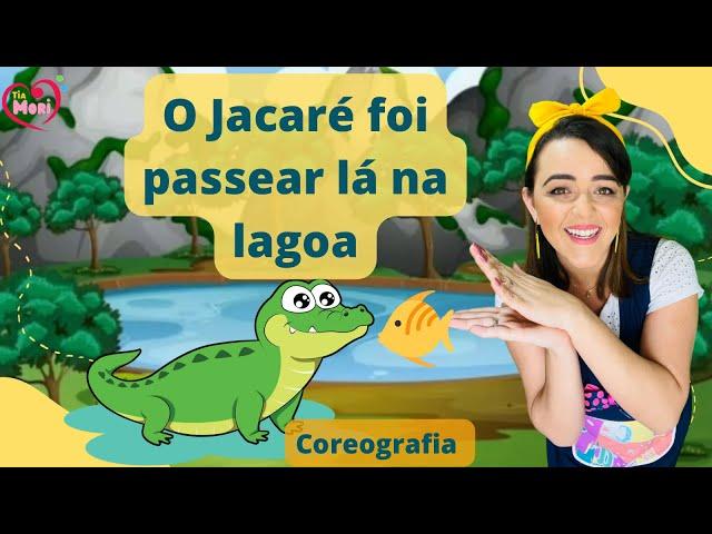 O JACARÉ FOI PASSEAR LÁ NA LAGOA