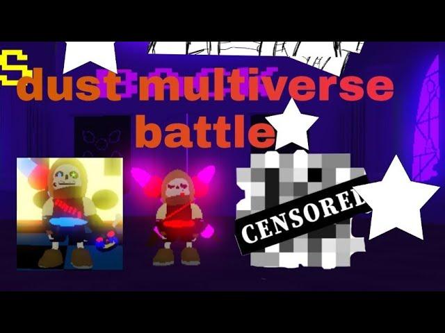 insanity ink dust/shangaivania dust ink and ... (dust multiverse battle) [roblox!]