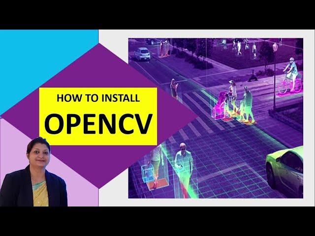 How to install OpenCV using pip?