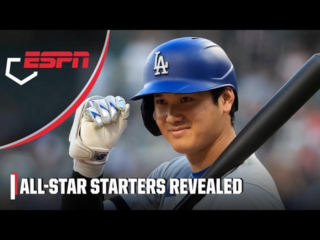 American and National League All-Star starters REVEALED  | ESPN MLB