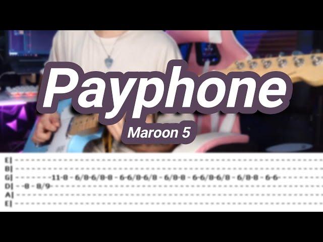 Payphone |©Maroon 5 |【Guitar Cover】with TABS