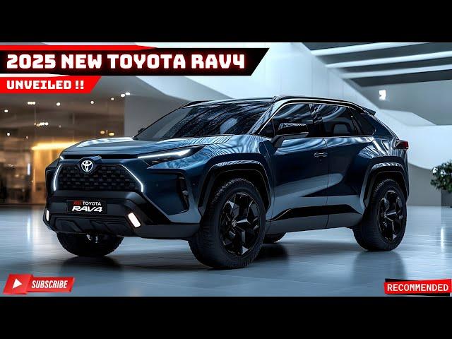 Unveiling The New 2025 Toyota RAV4 - A Closer Look at its Stunning Design and Impressive Performance