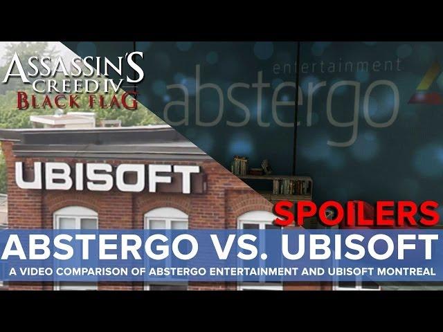 Abstergo vs. Ubisoft - A Video Comparison Of Abstergo Entertainment and Ubisoft Montreal - Eurogamer