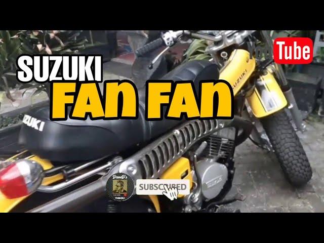 DANED PRODUCTION - SUZUKI FAN FAN RV 125 TRACKER 1973 classic scrambler