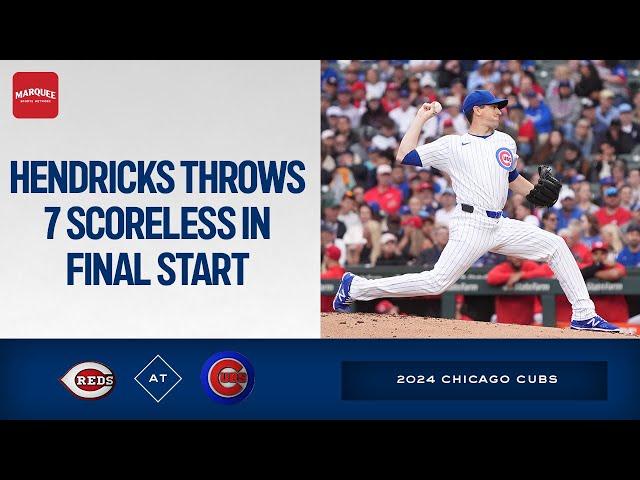 RECAP: Cubs win in Hendricks' final start of 2024!