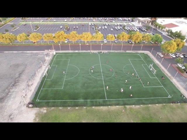 Soccer Field Fly-By - Inspire 1