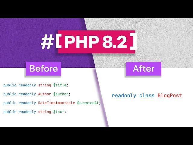 Readonly classes in PHP 8.2