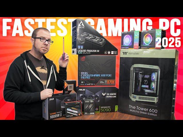 Just Building the Fastest Gaming PC Possible (2025 Version)