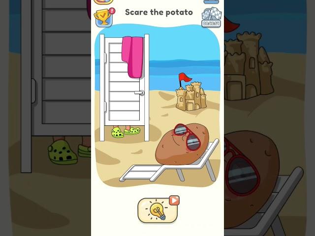 Potato in beach  #shorts #viral