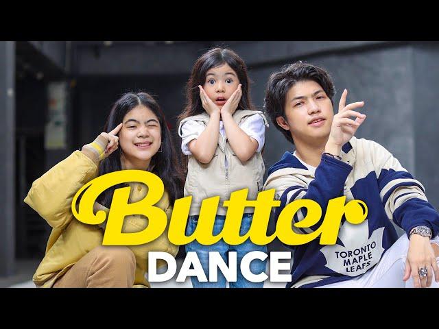 BTS - BUTTER Siblings Dance | Ranz and Niana Ft natalia