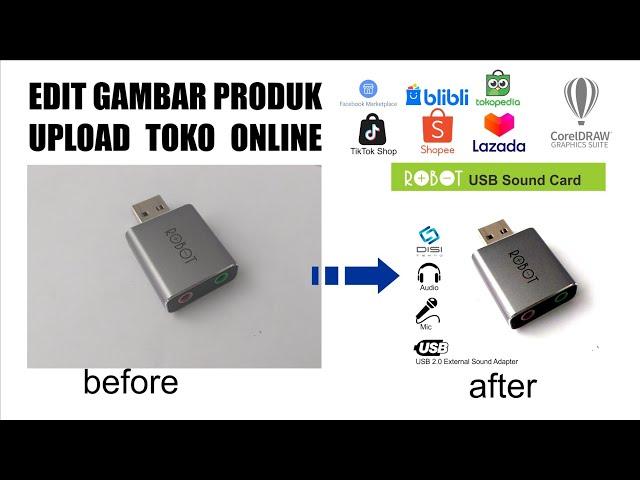 Cara Mudah Edit Gambar Produk Upload Jualan Online Shop Agar Menarik #onlineshopping #marketing