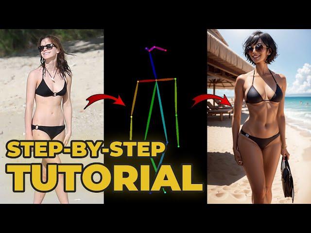 Stable Diffusion OpenPose Beginner Tutorial | Step-by-Step Tutorial