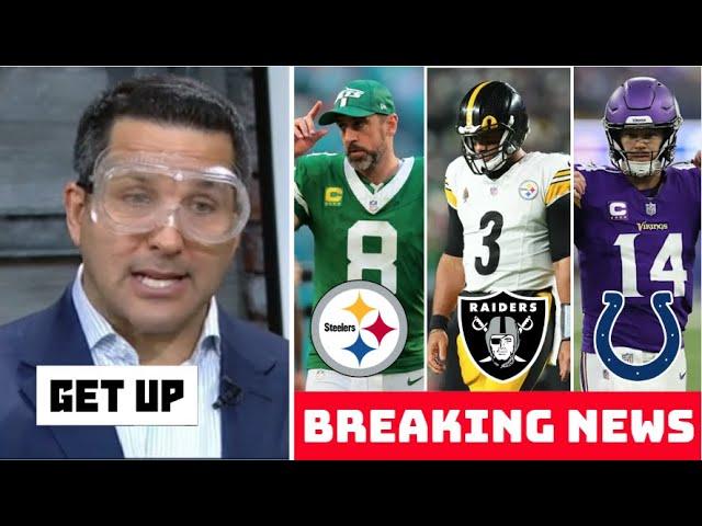 ESPN breaks NFL Free Agency: Rodgers to Steelers - Russell Wilson to Raiders - Sam Darnold to Colts