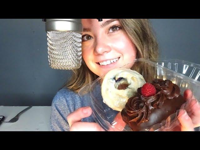 ASMR EATING DESSERTS FOR TINGLES! **Up Close Mouth Sounds, Quiet Whispering