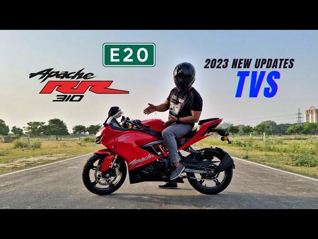 2023 Tvs Apache RR310 Bs7 E20 Flex Fuel Update | Ride Review