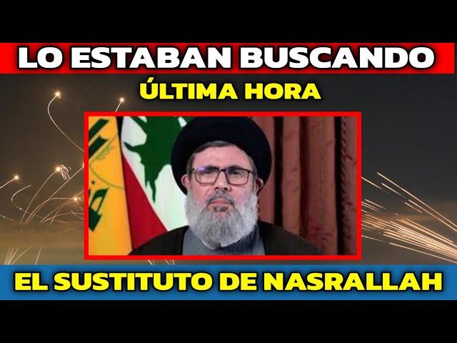 DAVID DIAMOND  URGENTE: SUCESOR DE NASRALLAH: SAFI AL- DIN HABRÍA SIDO ELIMINADO HACE MINUTOS 